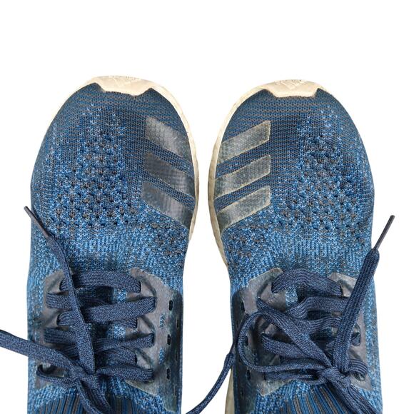 Adidas Shoes Men 9 Ultra Boost Uncaged Parley Sneaker Athletic Trainer Primeknit - Picture 7 of 11